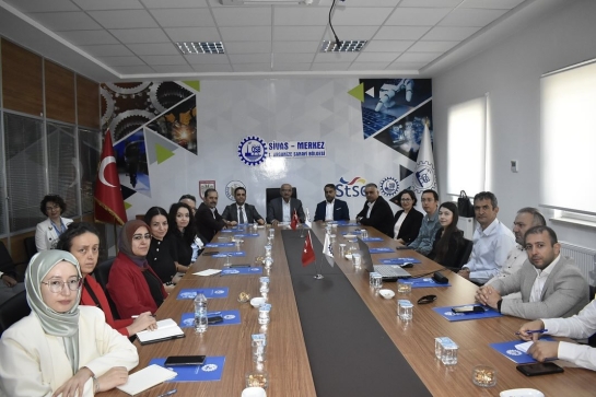 SANAYI VE TEKNOLOJI BAKANLIGINDAN SIVAS-MERKEZ 1.OSB'YE ZIYARET
