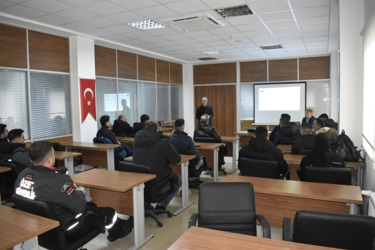 Sivas Emniyeti, güvenlik eğitimlerini gerçekleştirdi.