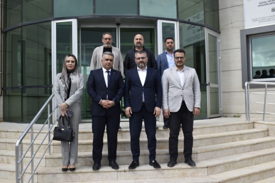 Ak Parti Sivas İl Başkanı Yusuf Tanrıverdi'den OSB'ye Ziyaret