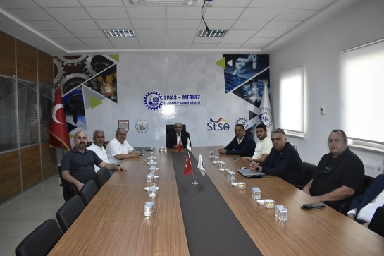 Ankara Keçiören Belediye Baskani Hemsehrimiz Sn. Mesut Özarslan OSB Müdürlügümüze Iadei Ziyarette Bulundu.