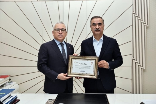 Valimiz Sn. Yılmaz Şimşek'den OSB'de Faaliyet Gösteren Firmalara Ziyaret